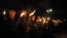 Jaunimas pagerbia Sovietų teroro aukas