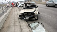 Avarijos vietoje
