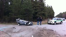 Avarijos vietoje