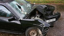 Automobilis po avarijos