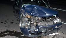 Automobilis &bdquo;VW Golf&ldquo; po avarijos