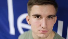 Europos humanitarinio universiteto Studentų sąjungos prezidentas Maksim Milto