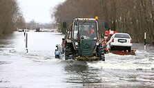 &Scaron;ilutės rajone vanduo sausumos plotus užlieja kasmet, tačiau gyventojams &scaron;iemet dar neprireikė pagalbos. 