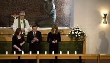 Pamaldos žudynių aukoms pagerbti