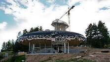 Lietuvos etnokosmologijos muziejaus rekonstrukcija Kulionių kaime, Molėtų rajone.