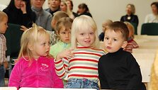Būsimieji vaikų lop&scaron;elio &ndash; darželio &bdquo;Pilaitukas&ldquo; lankytojai. 
