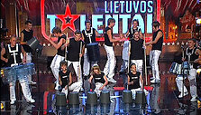 TV3 projekte &bdquo;Lietuvos talentai&ldquo; sklis kibirų ir lazdų muzika.