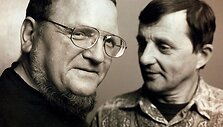 Skirmantas Valiulis ir Stanislovas Žvirgždas 