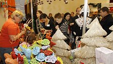 2009 m. Tarptautinės Kalėdų labdaros mugės akimirka