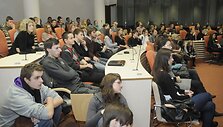 Studentų rūpestis auk&scaron;tuoju mokslu &ndash; konferencijoje &bdquo;Studentų i&scaron;&scaron;ūkiai 2011&ldquo;.