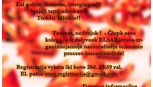 Startuoja didžiausias teisminio proceso inscenizacijos konkursas Lietuvoje!