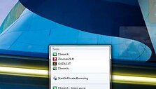 Lietuvos interneto nar&scaron;ytojų, jau susikūrė ir originalius &bdquo;JumpList&ldquo; meniu.