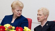 Dalia Grybauskaitė ir Irena Degutienė