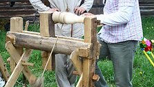 Festivalyje &scaron;eimai &ndash; artima pažintis su liaudies meno ir amatų paslaptimis.