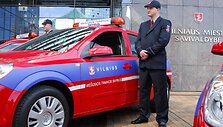 Kaip reik&scaron;mingiausius miestui 2008-ųjų darbus Vilniaus meras įvardijo municipalinę policiją.