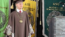 Inauguruotas naujasis ASU rektorius Antanas Maziliauskas.