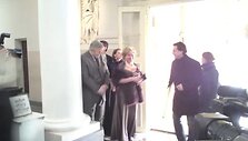 Prie&scaron; ceremoniją
