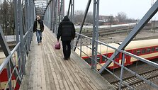 Vietoj seno viaduko bus statomas naujas.