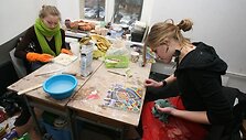 Vilniaus dailės akademijos studentams niekada nepristinga kūrybinių minčių ir polėkio.