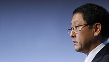 Naujasis &bdquo;Toyota Motor Corp's&ldquo; prezidentas Akio Toyoda