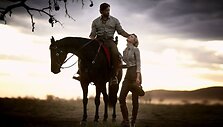 Kadras i&scaron; filmo &bdquo;Australija&ldquo;