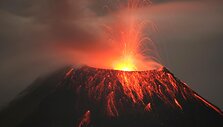 Tungurahua ugnikalnis Ekvadore