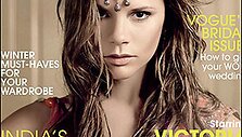 Victoria Beckham ant &bdquo;Vogue&ldquo; vir&scaron;elio