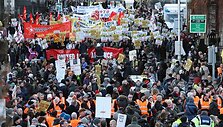 Protestuojantys airiai