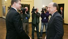 Valdis Dombrovskis ir Andrius Kubilius