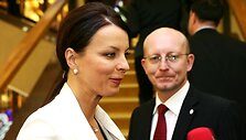 Inga Valinskienė ir Arūnas Valinskas 