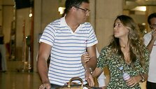 Futbolininkas Ronaldo su sužadėtine Maria Beatriz Antony