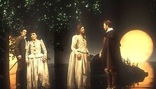 Scena i&scaron; spektaklio &bdquo;Vidurvasario nakties sapnas&ldquo;.