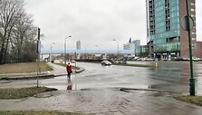 Labiau pritariama viaduko, o ne požeminio tunelio variantui.