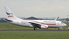 Skrydžiai bus vykdomi su naujos kartos orlaiviu &bdquo;Boeing 737- 700 Next-Generation&ldquo;. 