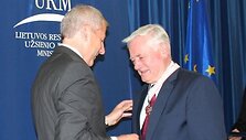 &bdquo;Lietuvos tūkstantmečio žvaigždė&ldquo; įteikta Lietuvos prezidentui Valdui Adamkui.