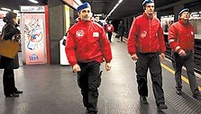 &bdquo;Miesto angelai&ldquo; patruliuoja miesto metro.