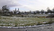 Žemaičių Kalvarijos miestelio panorama