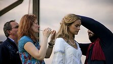 Jurgita Jurkutė filmuojasi itali&scaron;kame filme.