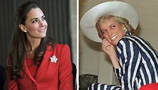 Kembridžo hercogienė Catherine ir princesė Diana