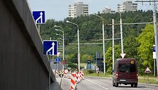 Remontuojamas Lazdynų tiltas