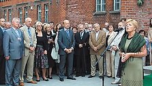 Į muzikos &scaron;ventę Plungėje susirinko gausus būrys garbių svečių ir rėmėjų.