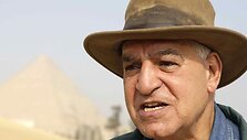 Egipto auk&scaron;čiausiosios senovės paminklų komisijos vadovas Zahi Hawassas