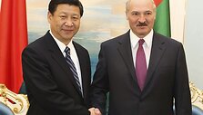 Xi Jinpingas ir A.Luka&scaron;enka