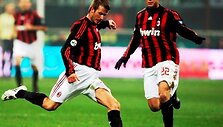 Davidas Beckhamas ir Kaka futbolo aik&scaron;tėje
