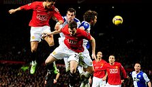 &bdquo;Manchester United&ldquo; įveiukė &bdquo;Blackburn Rovers&ldquo;, tačiau praliedo įvartį 