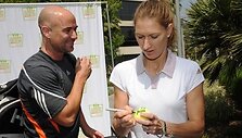 Andre Agassi ir Steffi Graf 