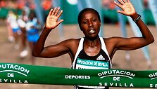 Kenijos bėgikė Florence Jebet Kiplagat 
