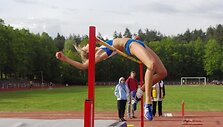 Airinės Pal&scaron;ytės bandymas įveikti 1.87 metro