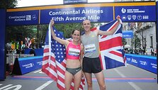 Britas Andy Baddeley ir amerikietė Shannon Rowbury.