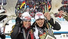 Magdalenai Neuner bei Andreai Henkel gresia tikri ragai...